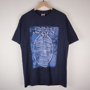 Vintage 2005 Sisters In The Spirit Tour Shirt Kelly Price Yolanda Adams L 21x30